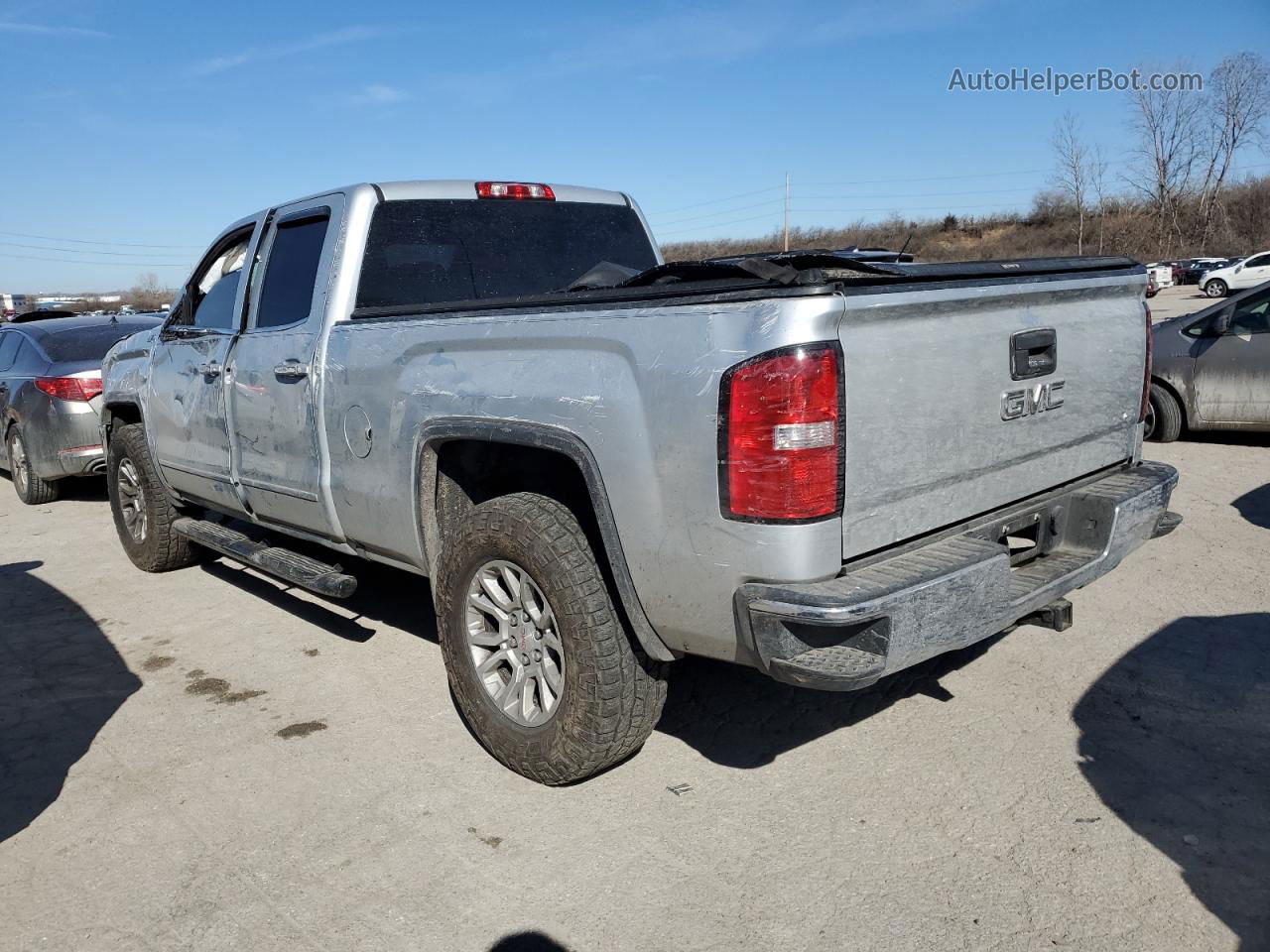 2016 Gmc Sierra K1500 Sle Silver vin: 1GTV2MEC9GZ283675