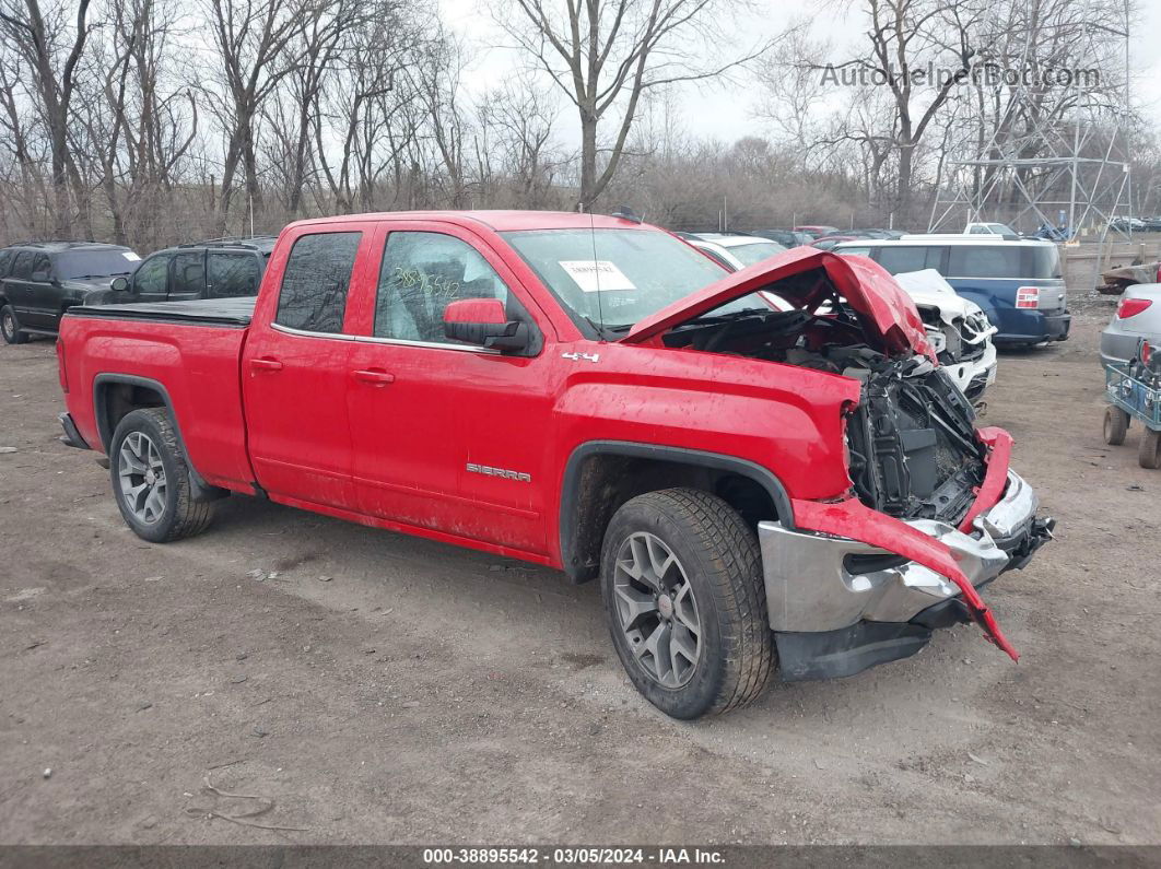 2016 Gmc Sierra 1500 Sle Red vin: 1GTV2MEC9GZ319977