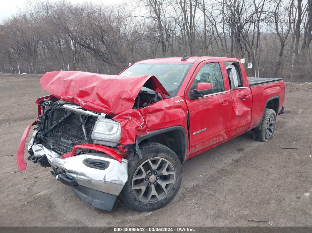 2016 Gmc Sierra 1500 Sle Red vin: 1GTV2MEC9GZ319977