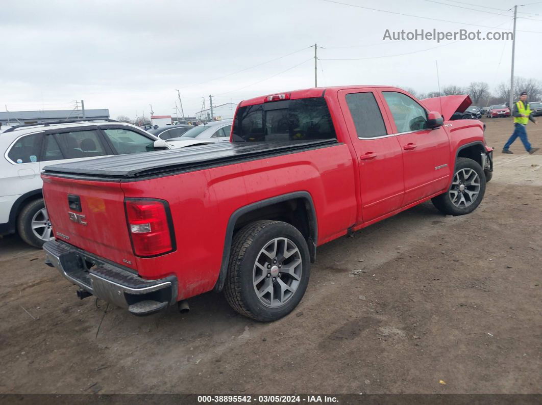 2016 Gmc Sierra 1500 Sle Red vin: 1GTV2MEC9GZ319977