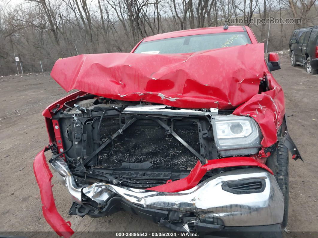 2016 Gmc Sierra 1500 Sle Red vin: 1GTV2MEC9GZ319977