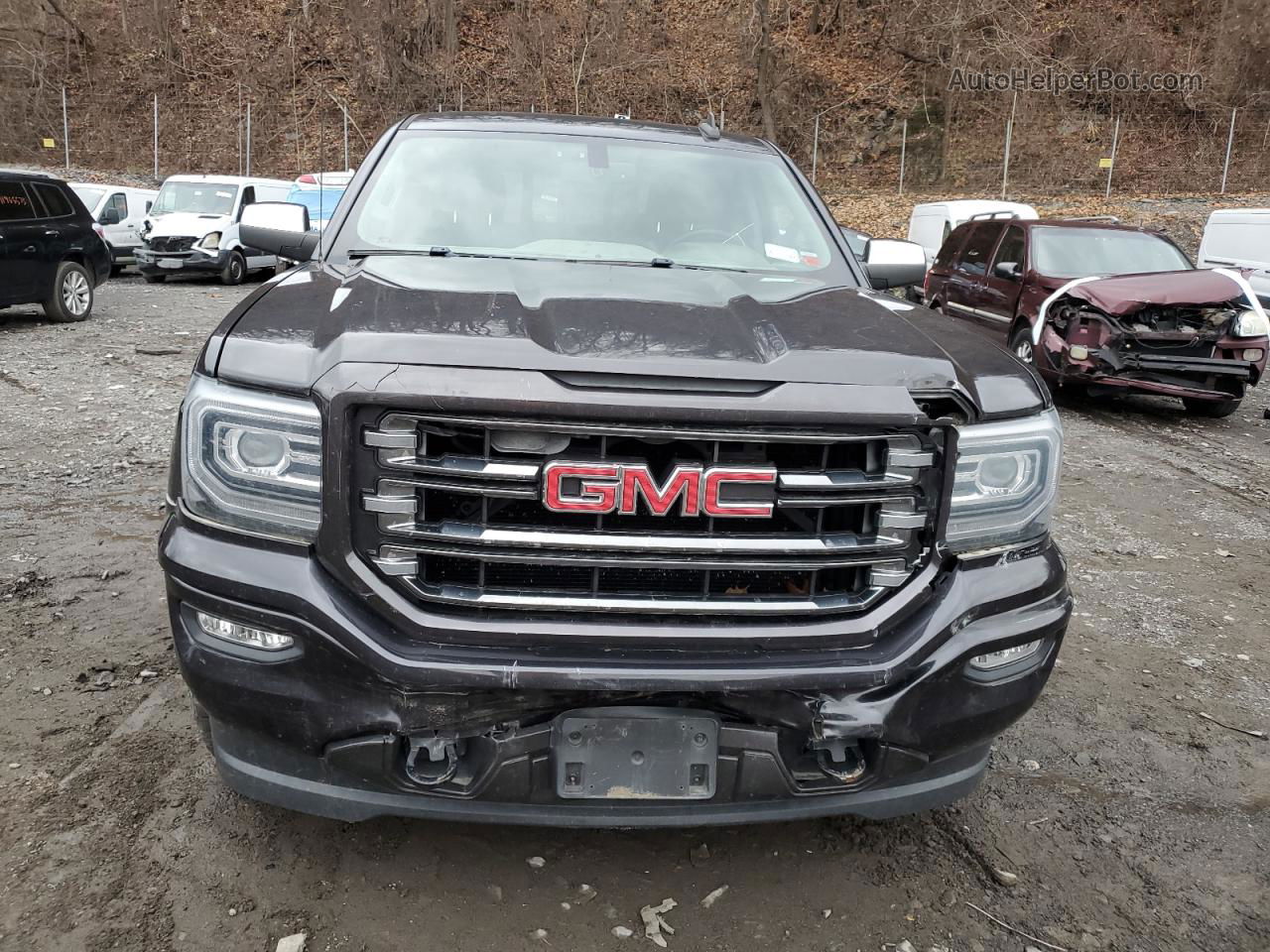 2016 Gmc Sierra K1500 Sle Gray vin: 1GTV2MEC9GZ340540