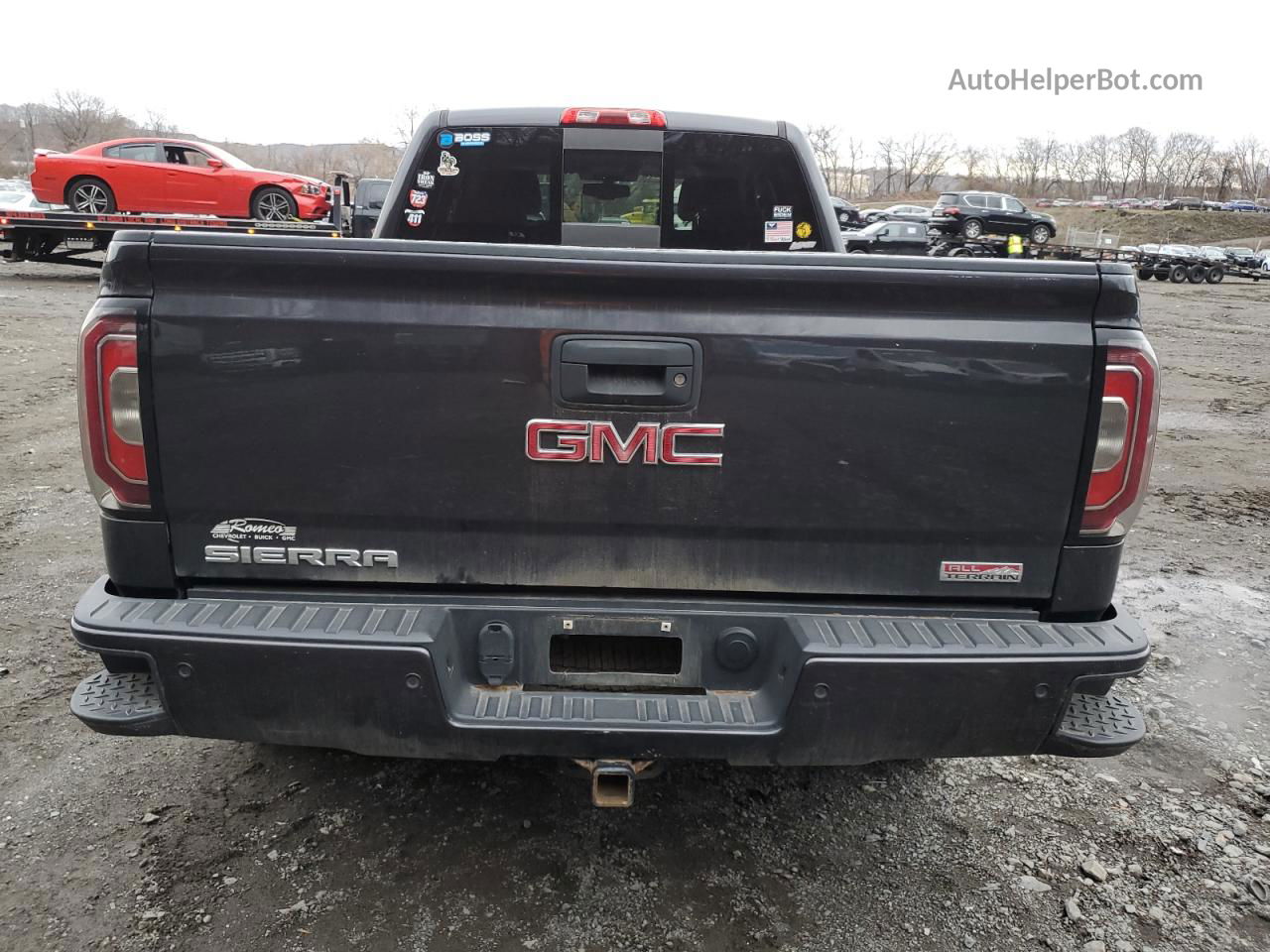 2016 Gmc Sierra K1500 Sle Серый vin: 1GTV2MEC9GZ340540