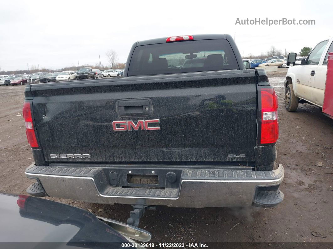 2016 Gmc Sierra 1500 Sle Черный vin: 1GTV2MEC9GZ391584