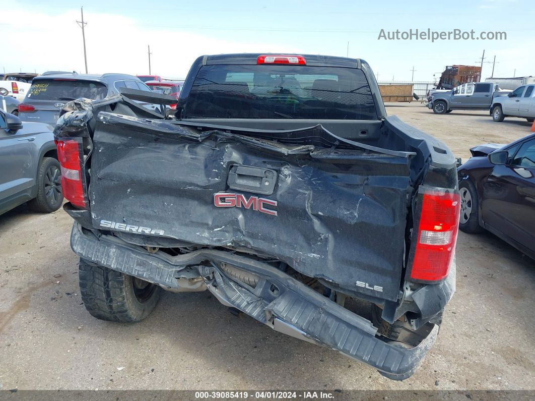 2016 Gmc Sierra 1500 Sle Black vin: 1GTV2MEC9GZ400851