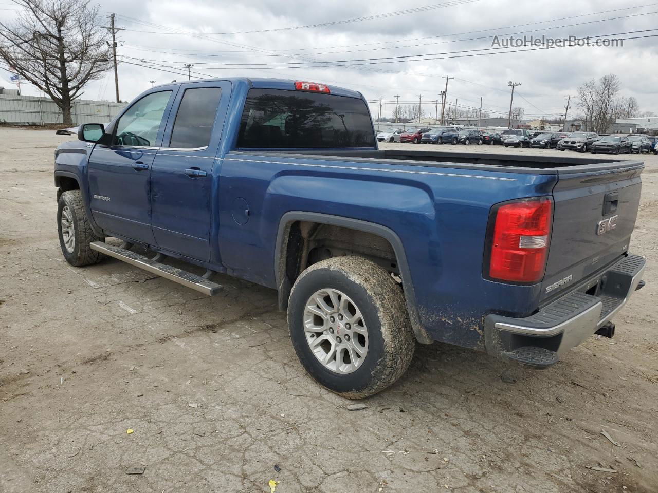 2016 Gmc Sierra K1500 Sle Blue vin: 1GTV2MECXGZ131159