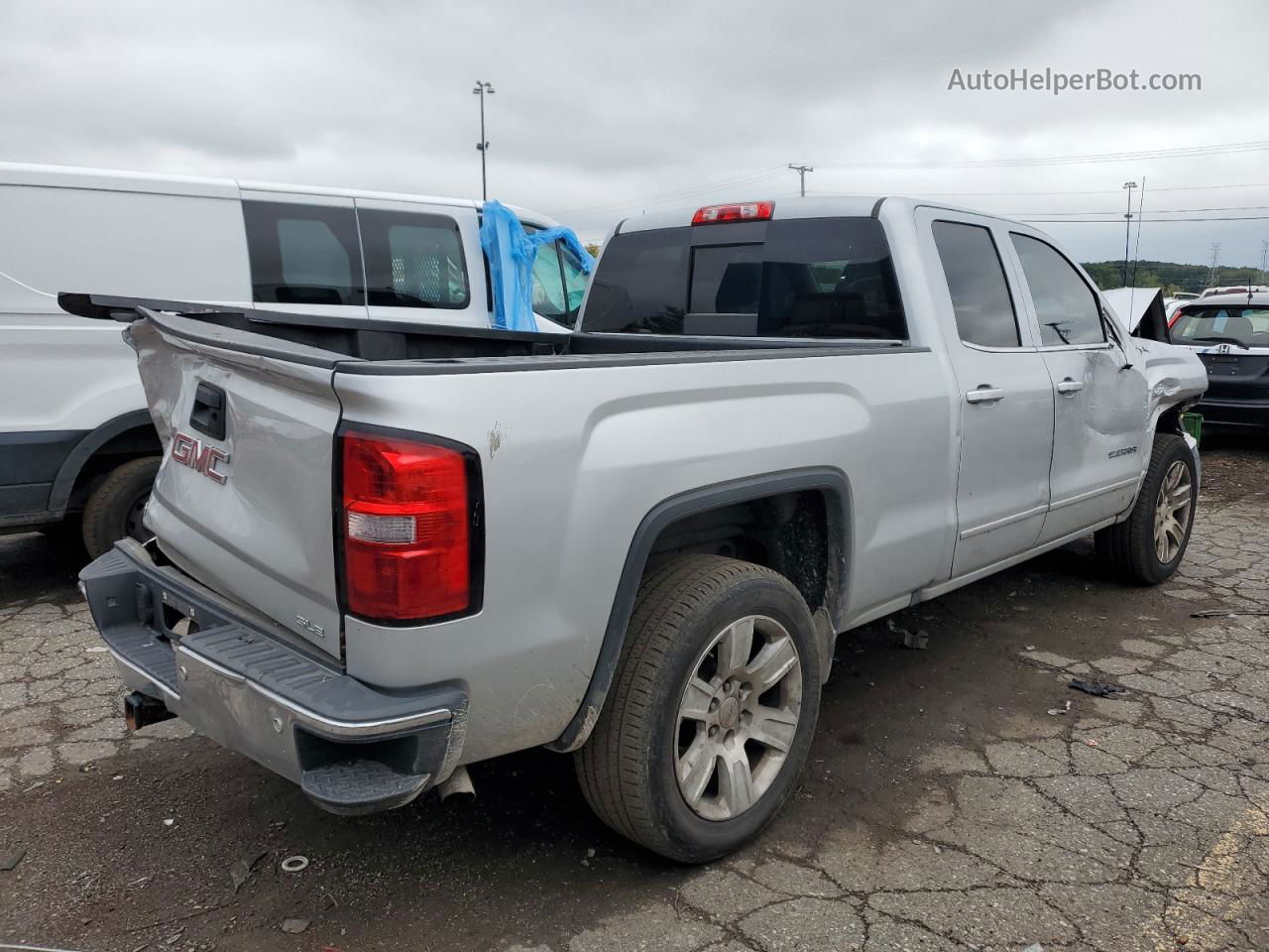 2016 Gmc Sierra K1500 Sle Silver vin: 1GTV2MECXGZ142131