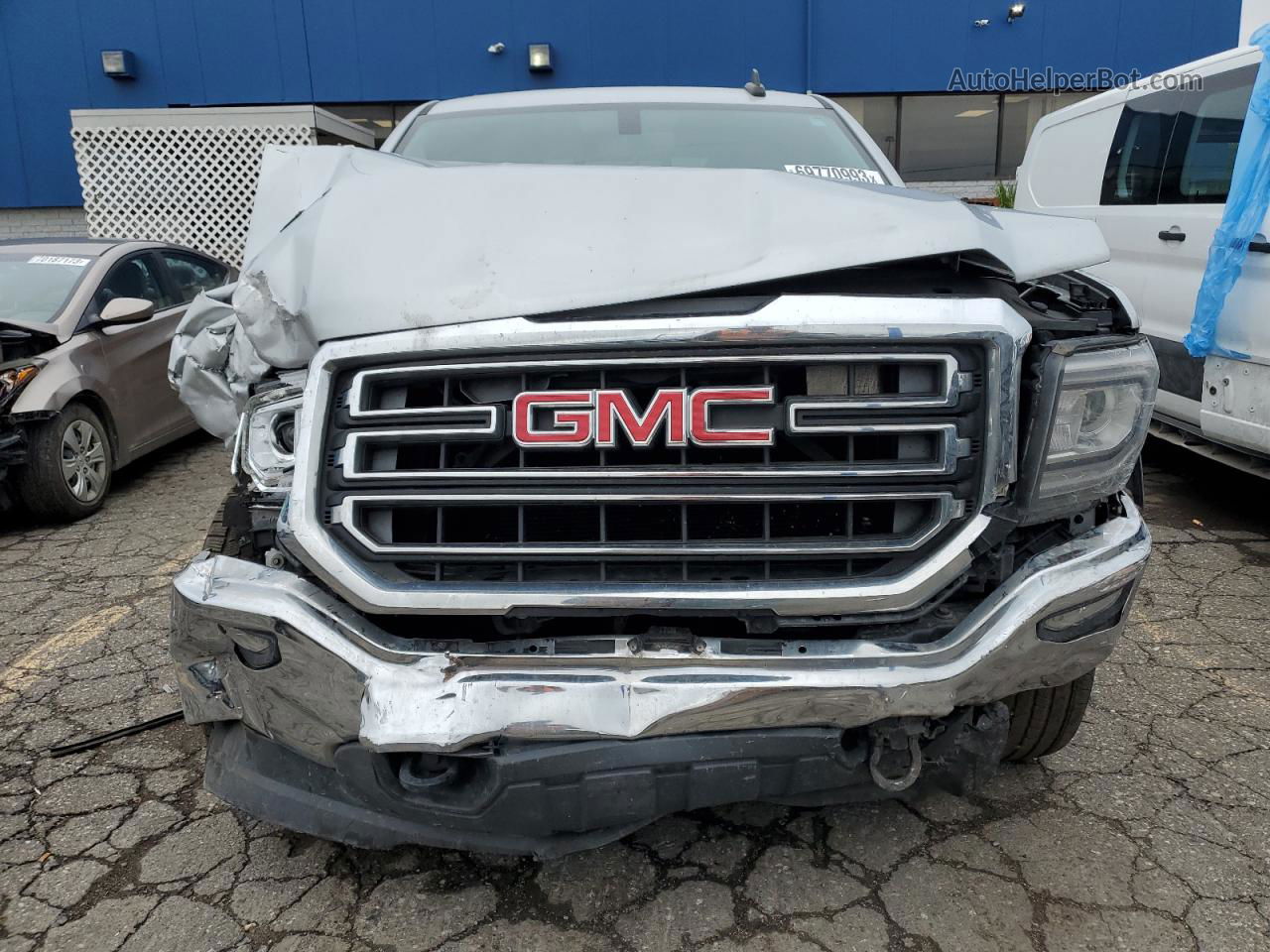 2016 Gmc Sierra K1500 Sle Silver vin: 1GTV2MECXGZ142131