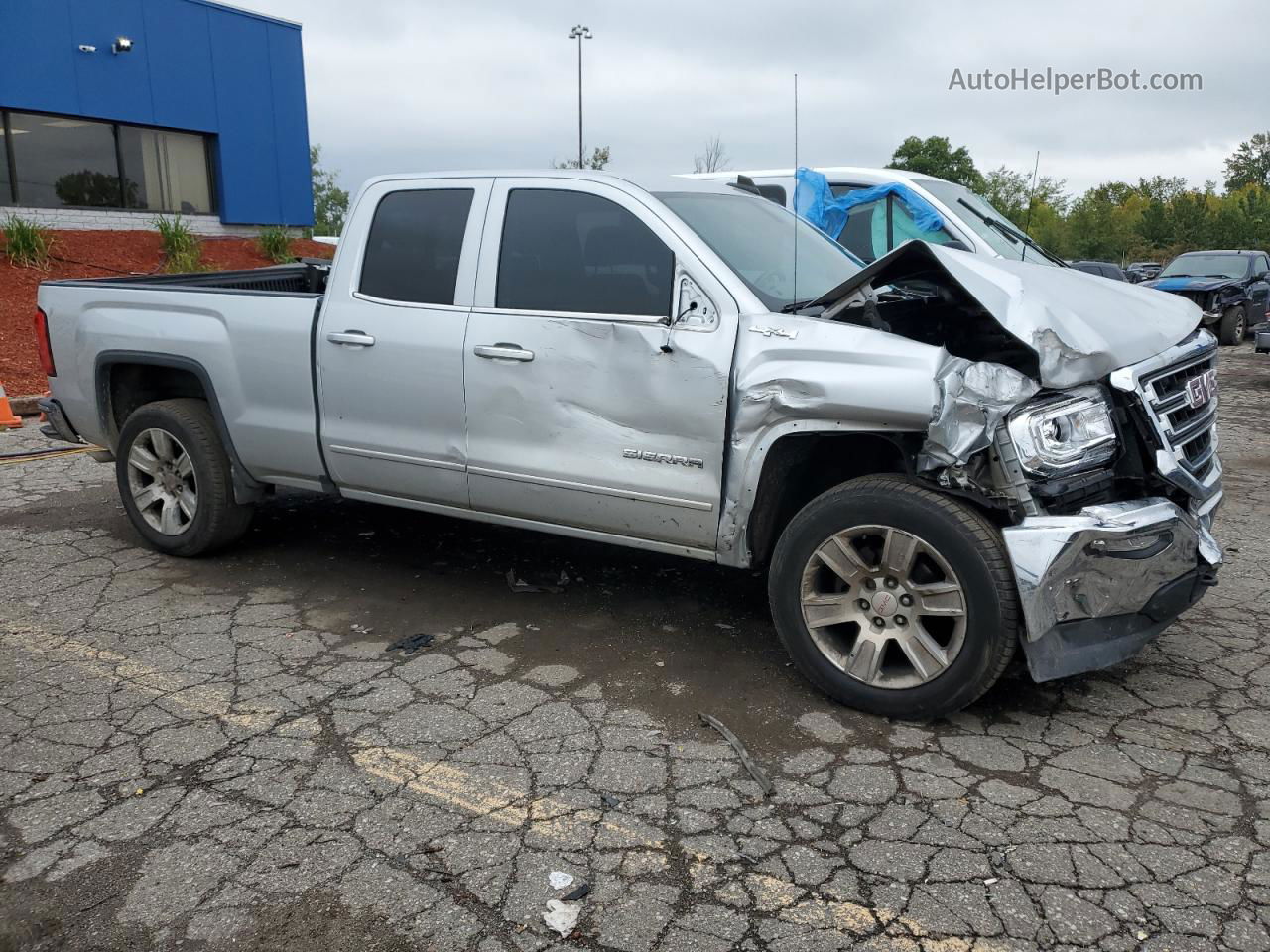 2016 Gmc Sierra K1500 Sle Silver vin: 1GTV2MECXGZ142131