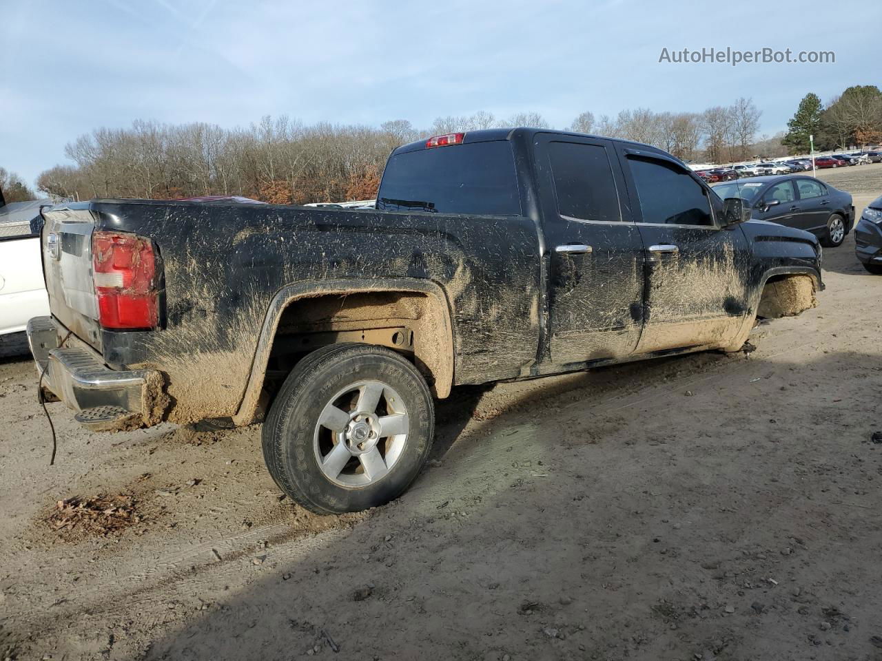 2016 Gmc Sierra K1500 Sle Черный vin: 1GTV2MECXGZ161231