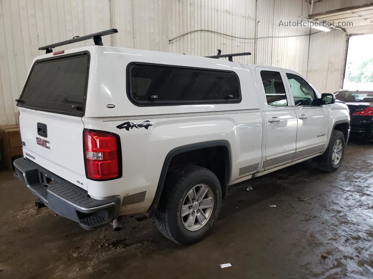 2016 Gmc Sierra K1500 Sle White vin: 1GTV2MECXGZ241743