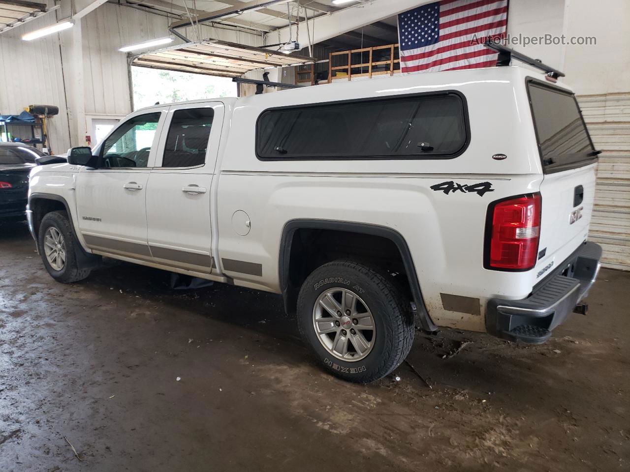 2016 Gmc Sierra K1500 Sle White vin: 1GTV2MECXGZ241743