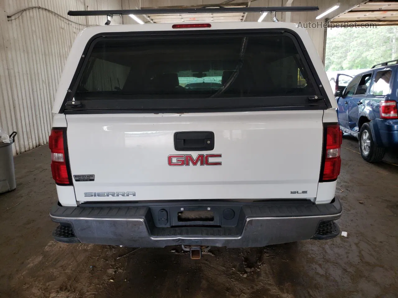 2016 Gmc Sierra K1500 Sle White vin: 1GTV2MECXGZ241743