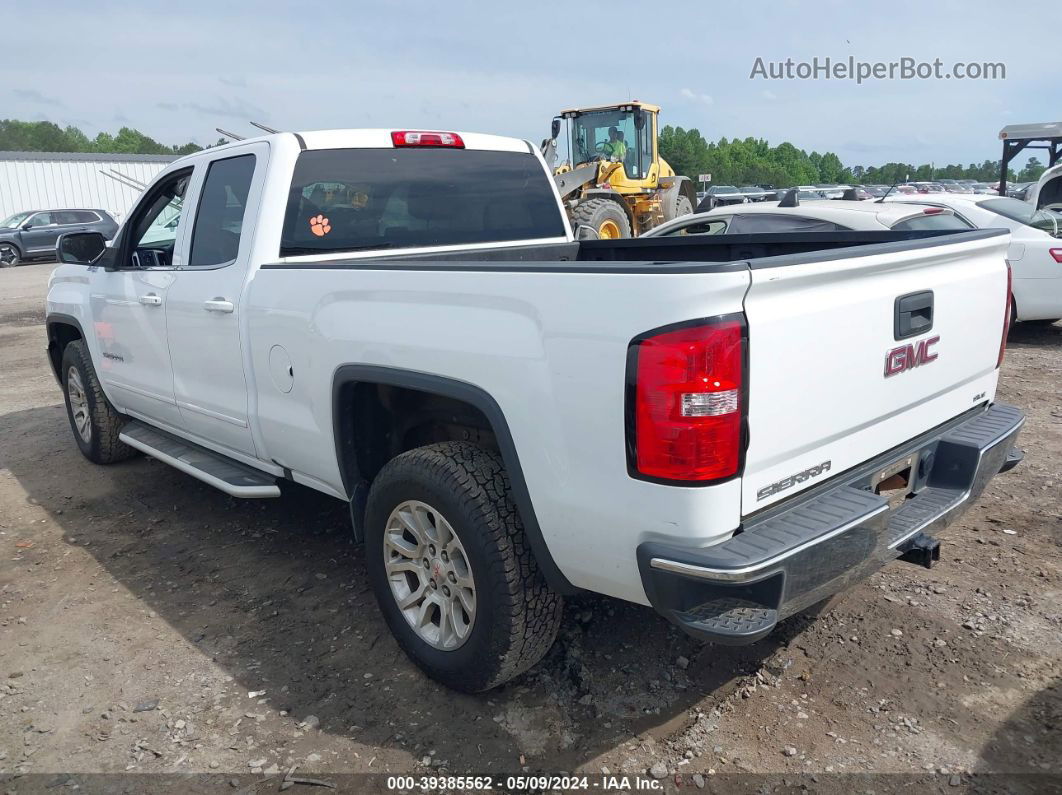 2016 Gmc Sierra 1500 Sle White vin: 1GTV2MECXGZ314531