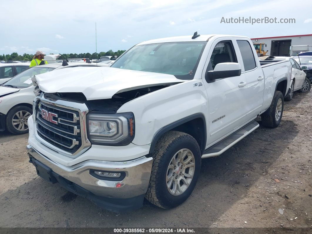 2016 Gmc Sierra 1500 Sle White vin: 1GTV2MECXGZ314531