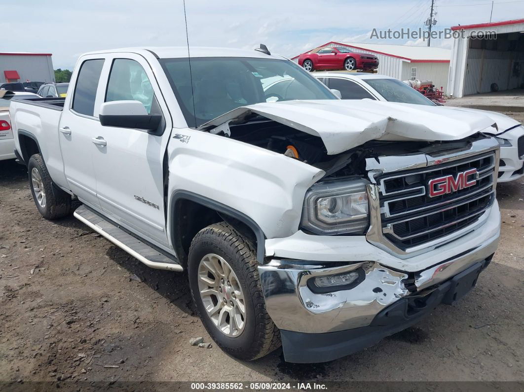 2016 Gmc Sierra 1500 Sle White vin: 1GTV2MECXGZ314531