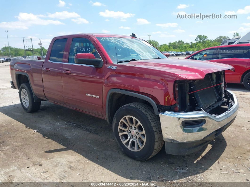 2016 Gmc Sierra 1500 Sle Red vin: 1GTV2MEH6GZ271950