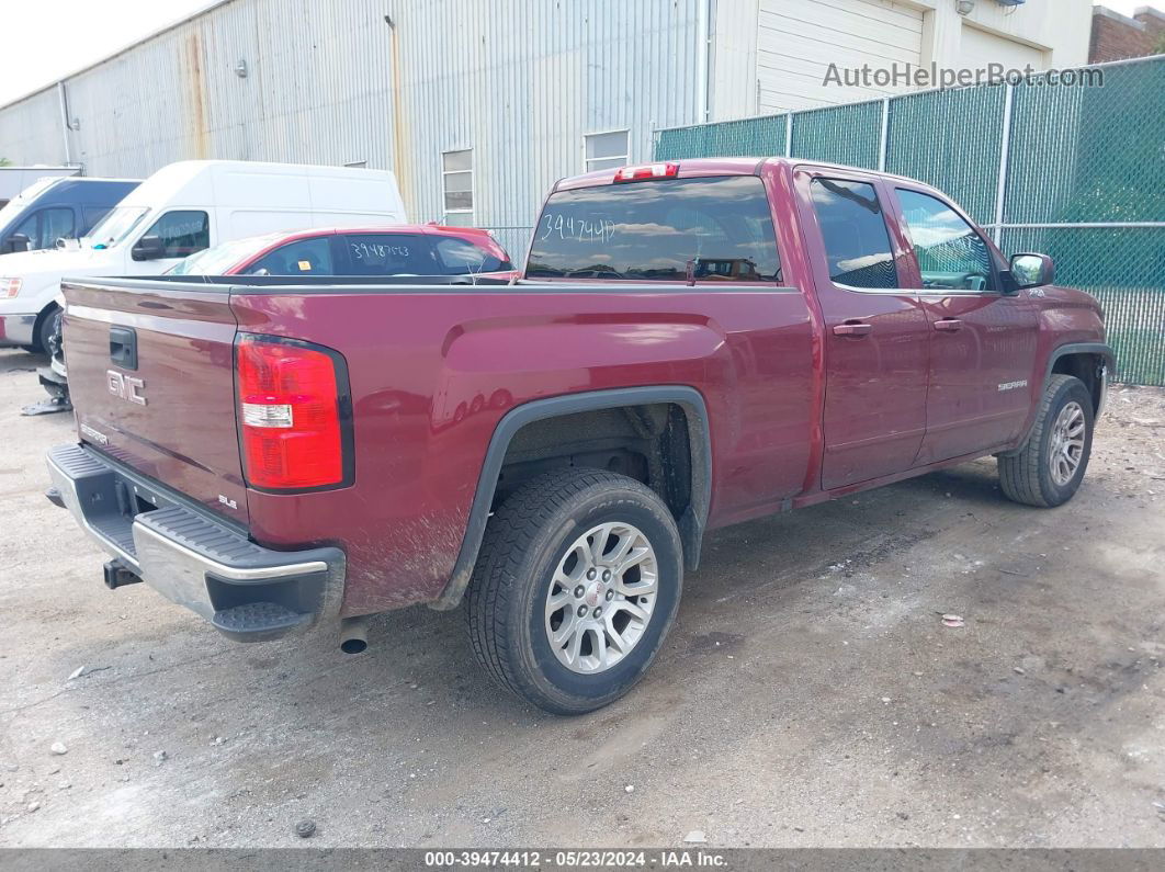 2016 Gmc Sierra 1500 Sle Red vin: 1GTV2MEH6GZ271950