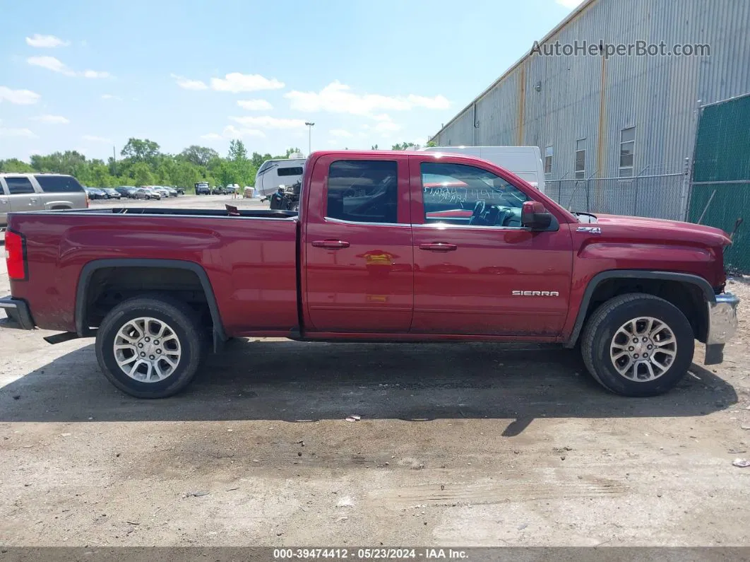 2016 Gmc Sierra 1500 Sle Red vin: 1GTV2MEH6GZ271950