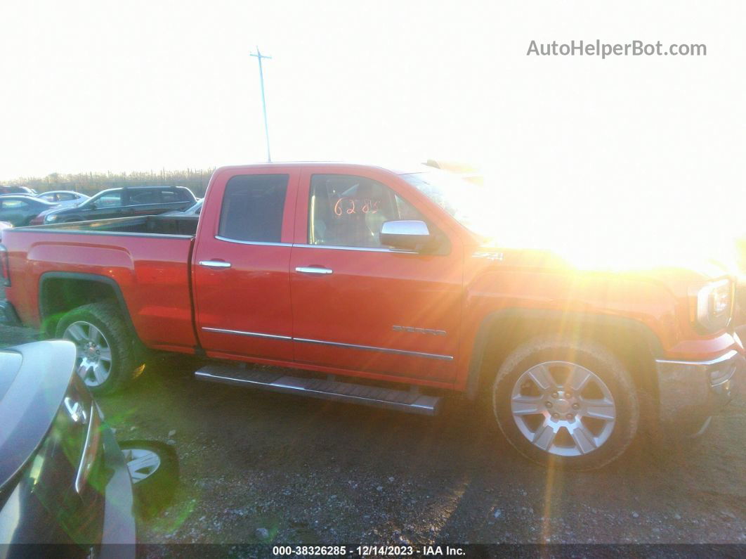 2016 Gmc Sierra 1500 Slt Red vin: 1GTV2NEC1GZ158367