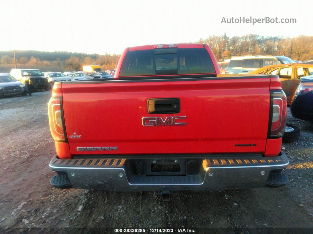 2016 Gmc Sierra 1500 Slt Red vin: 1GTV2NEC1GZ158367