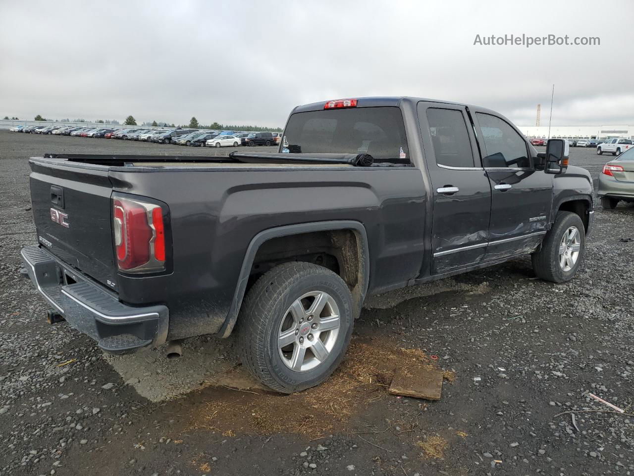 2016 Gmc Sierra K1500 Slt Gray vin: 1GTV2NEC1GZ164427