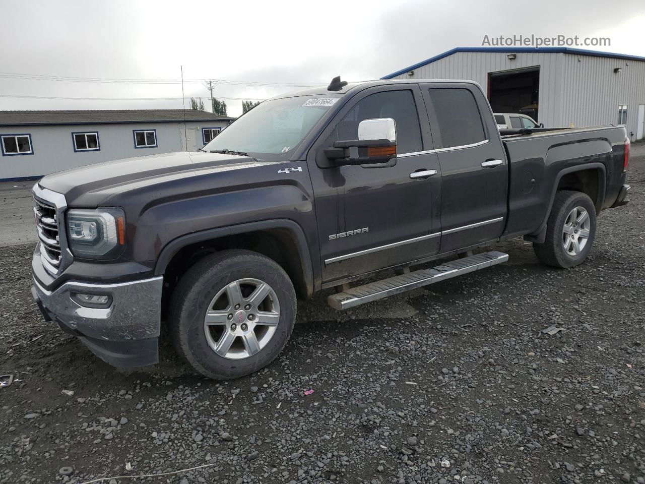 2016 Gmc Sierra K1500 Slt Серый vin: 1GTV2NEC1GZ164427