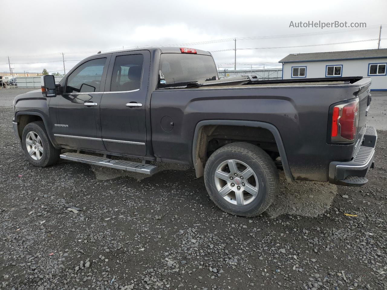 2016 Gmc Sierra K1500 Slt Gray vin: 1GTV2NEC1GZ164427