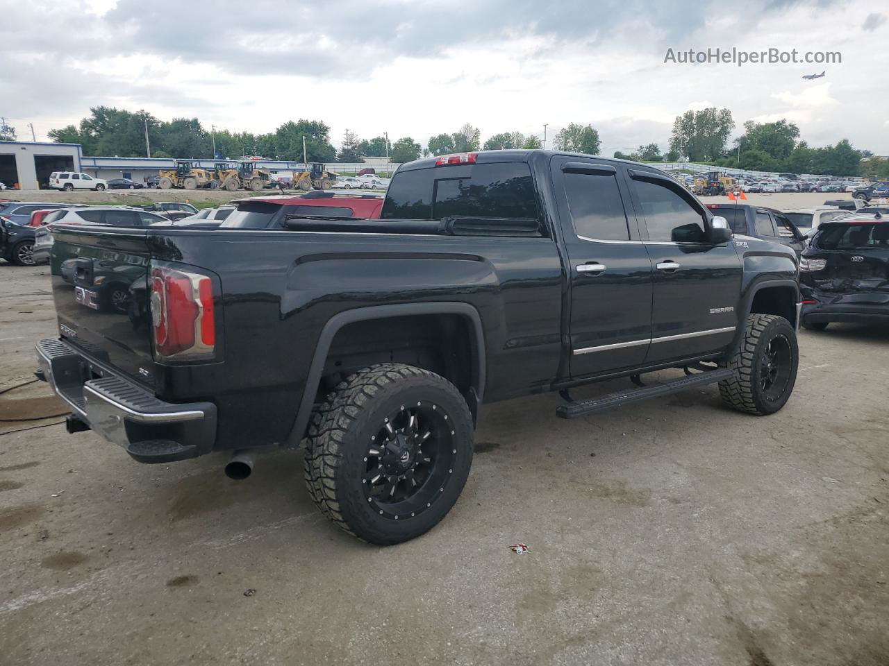 2016 Gmc Sierra K1500 Slt Black vin: 1GTV2NEC4GZ214348