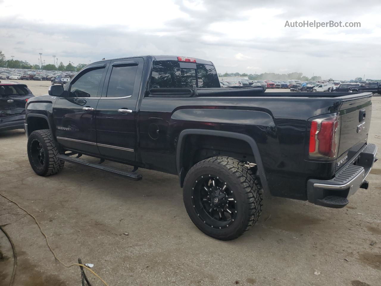 2016 Gmc Sierra K1500 Slt Черный vin: 1GTV2NEC4GZ214348