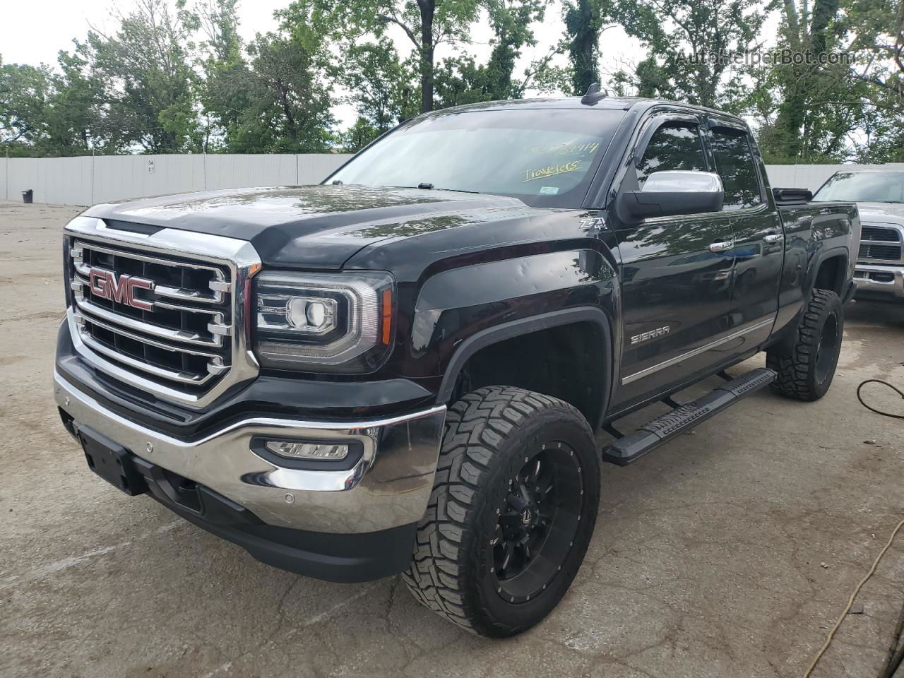 2016 Gmc Sierra K1500 Slt Черный vin: 1GTV2NEC4GZ214348