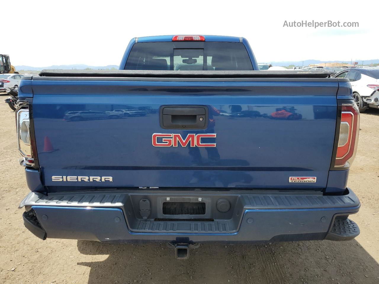 2016 Gmc Sierra K1500 Slt Blue vin: 1GTV2NEC4GZ349734