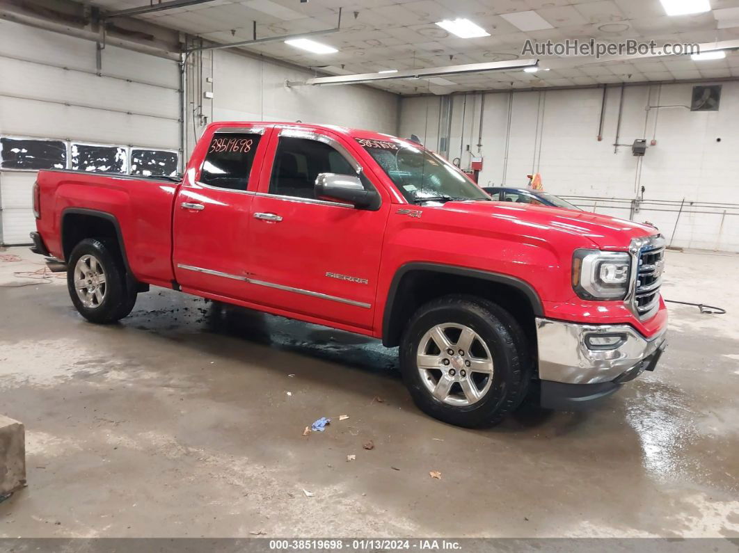 2016 Gmc Sierra 1500 Slt Red vin: 1GTV2NEC7GZ219799