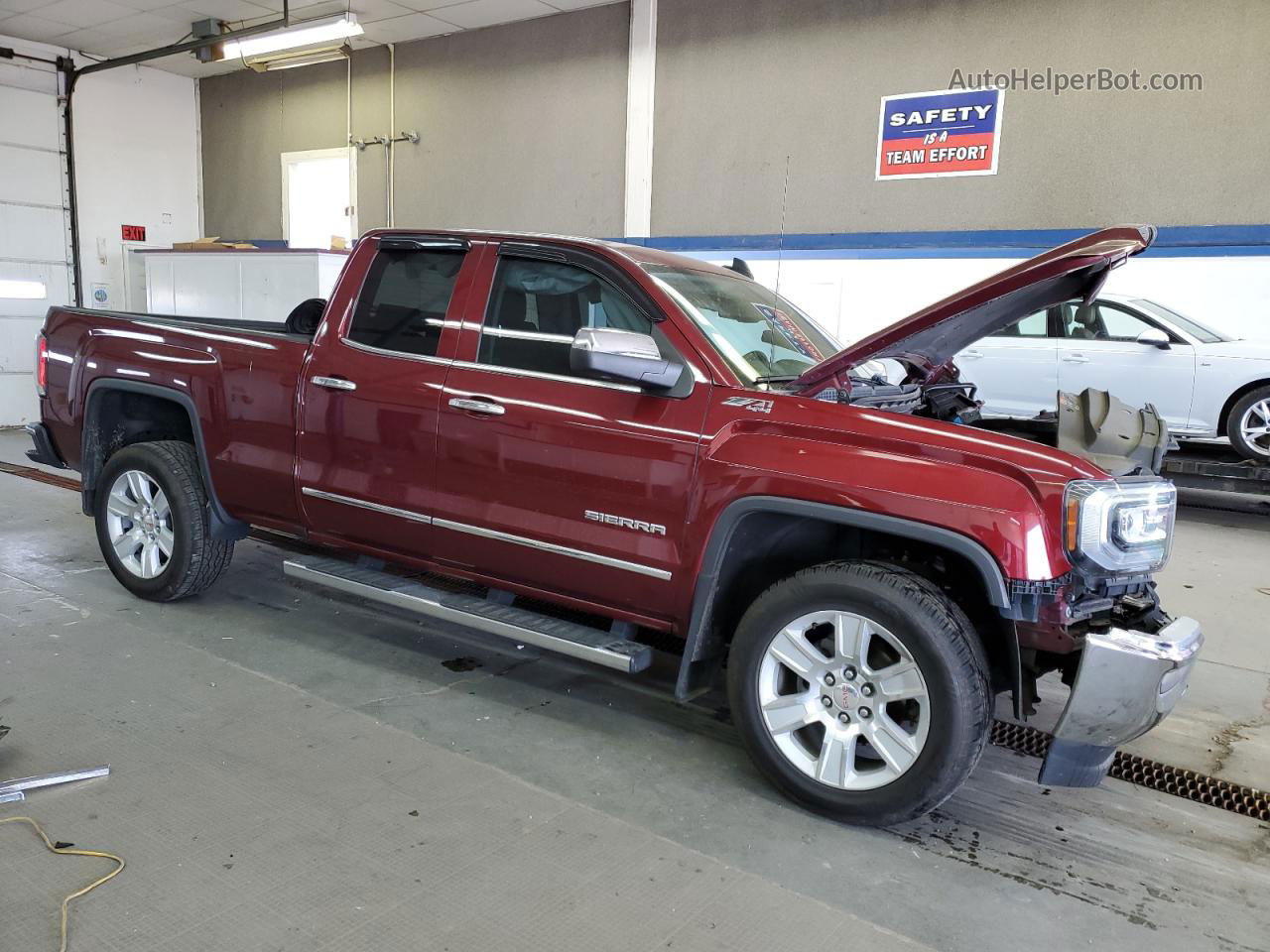 2016 Gmc Sierra K1500 Slt Red vin: 1GTV2NEC9GZ169990