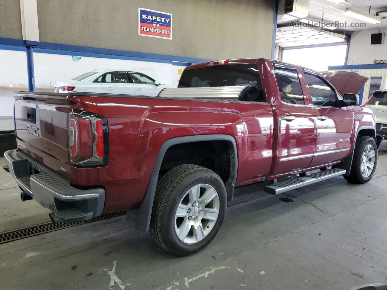 2016 Gmc Sierra K1500 Slt Red vin: 1GTV2NEC9GZ169990