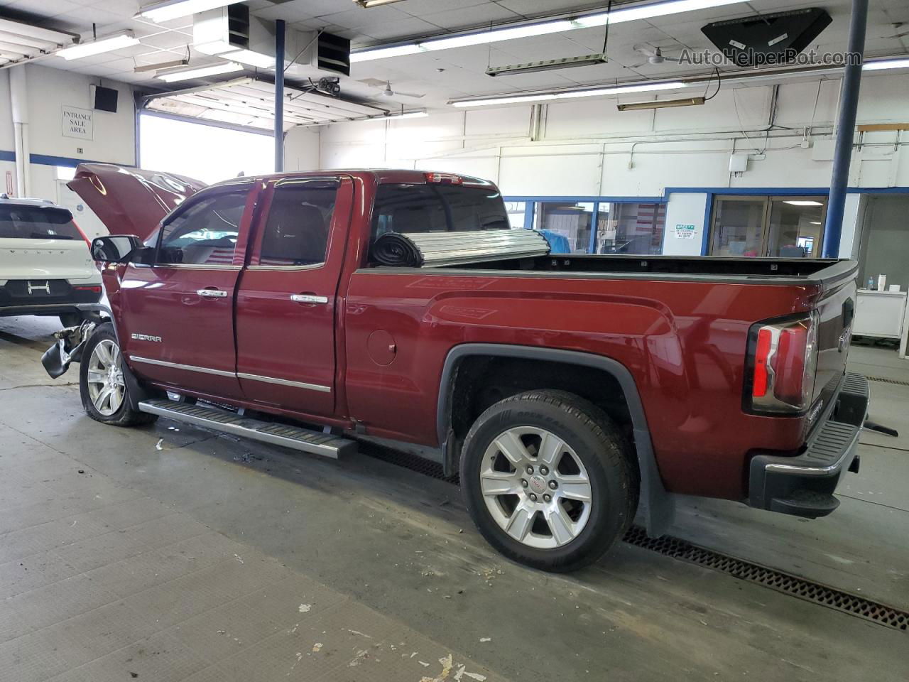 2016 Gmc Sierra K1500 Slt Red vin: 1GTV2NEC9GZ169990