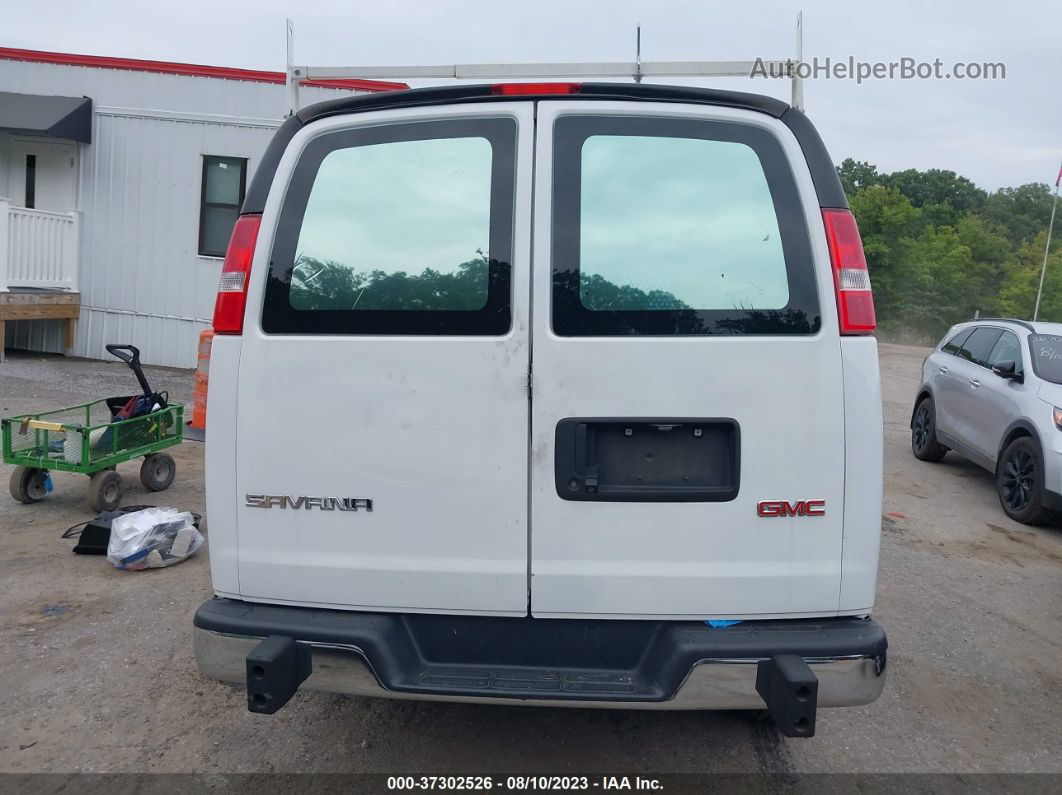 2018 Gmc Savana Cargo Van   White vin: 1GTW7AFG1J1910333