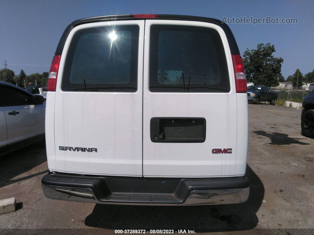 2018 Gmc Savana Cargo Van   White vin: 1GTW7AFG3J1322594