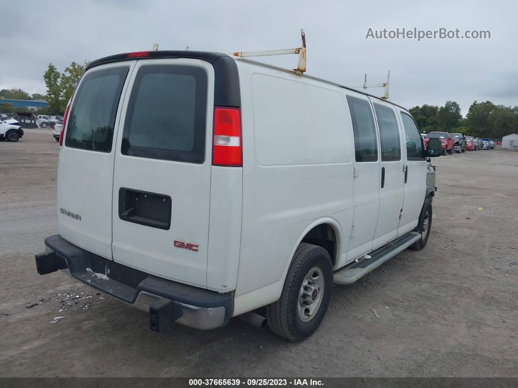 2018 Gmc Savana Cargo Van   White vin: 1GTW7AFG4J1907751