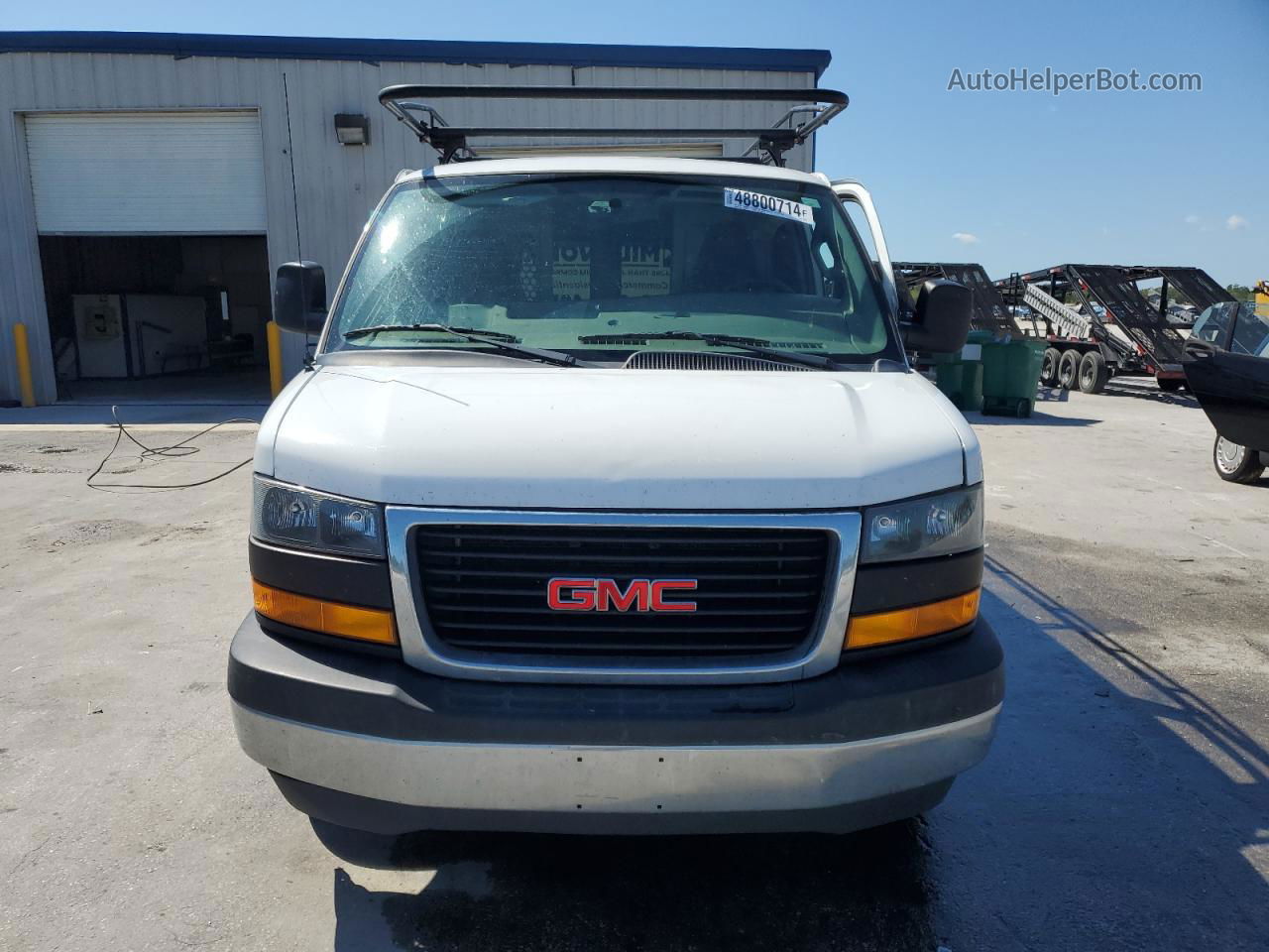 2018 Gmc Savana G2500 White vin: 1GTW7AFG5J1902199