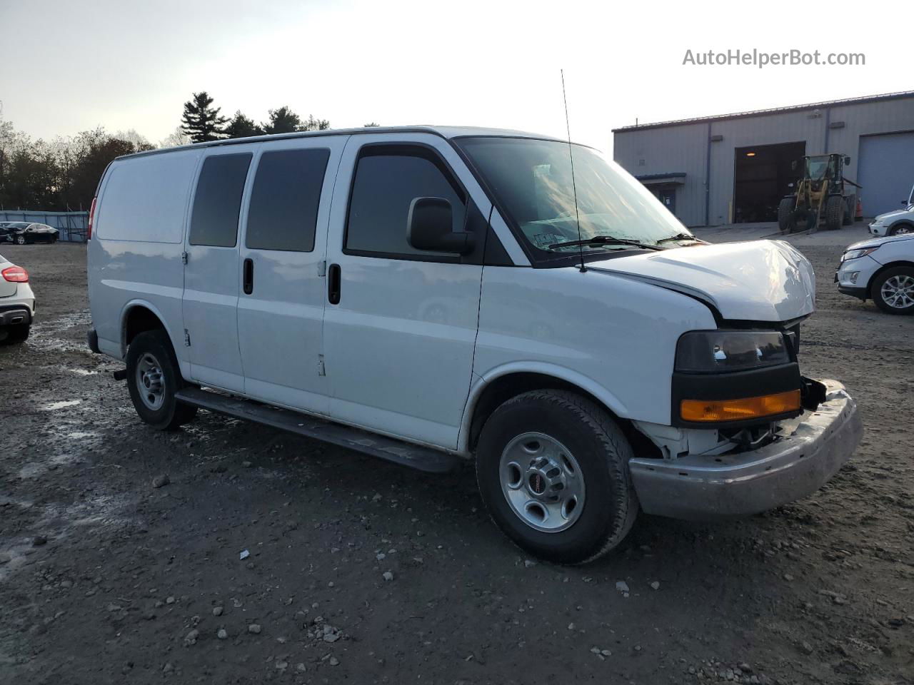 2018 Gmc Savana G2500 White vin: 1GTW7AFG7J1902351