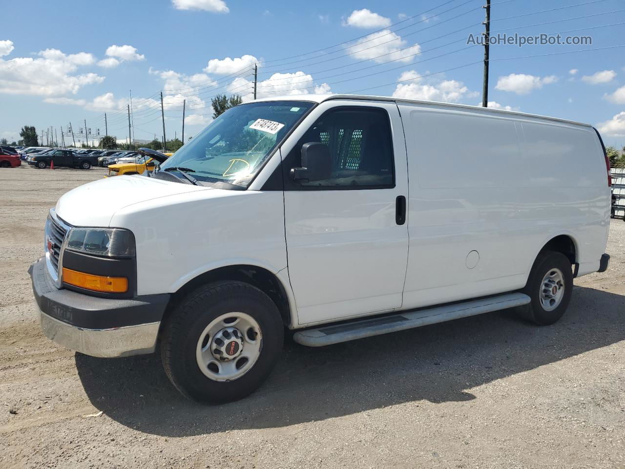 2018 Gmc Savana G2500 White vin: 1GTW7AFG8J1903413