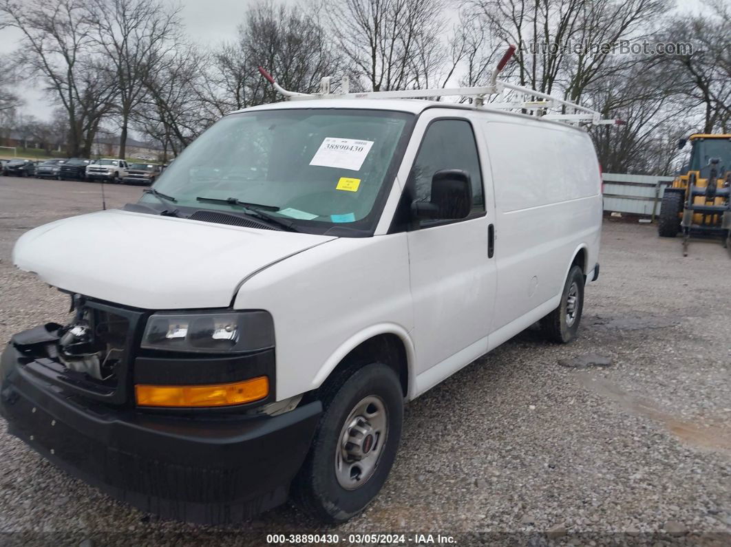 2018 Gmc Savana 3500 Work Van White vin: 1GTZ7GFG4J1216655