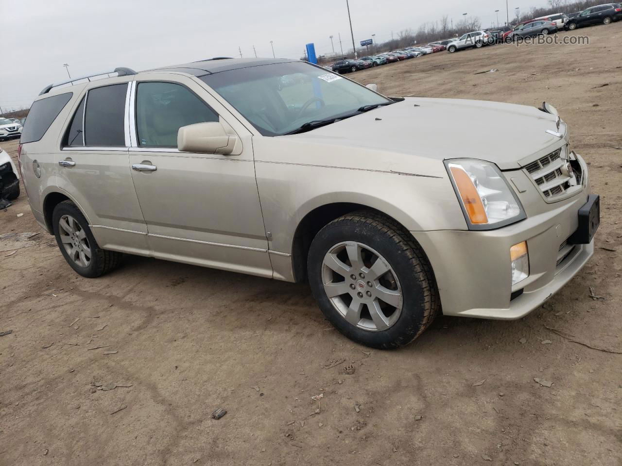 2008 Cadillac Srx  Tan vin: 1GYEE437080137064