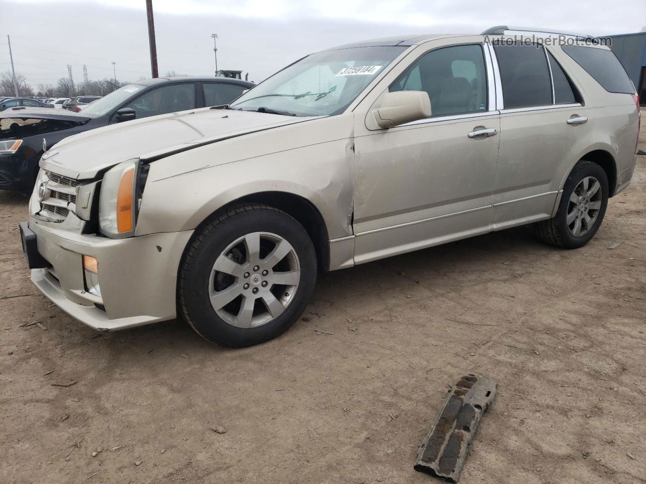 2008 Cadillac Srx  Tan vin: 1GYEE437080137064