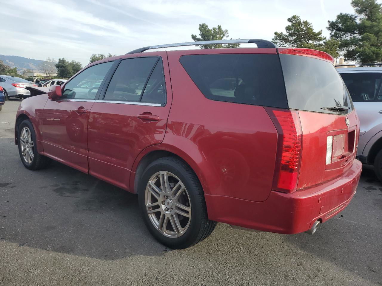 2008 Cadillac Srx  Red vin: 1GYEE437080147478