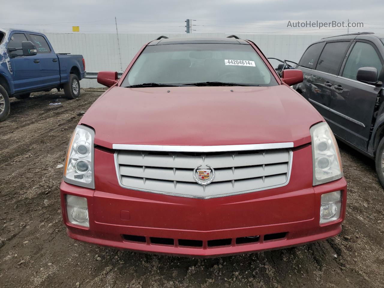 2008 Cadillac Srx  Red vin: 1GYEE437080203483