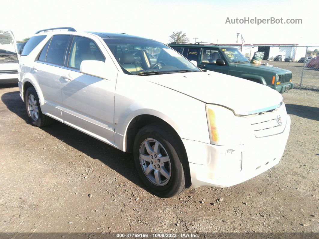 2008 Cadillac Srx V6 White vin: 1GYEE437180143309