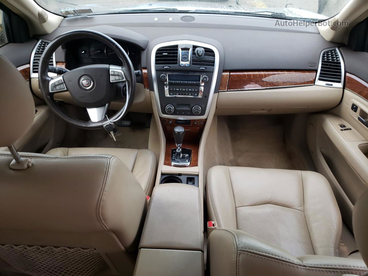 2008 Cadillac Srx  Tan vin: 1GYEE437280133114