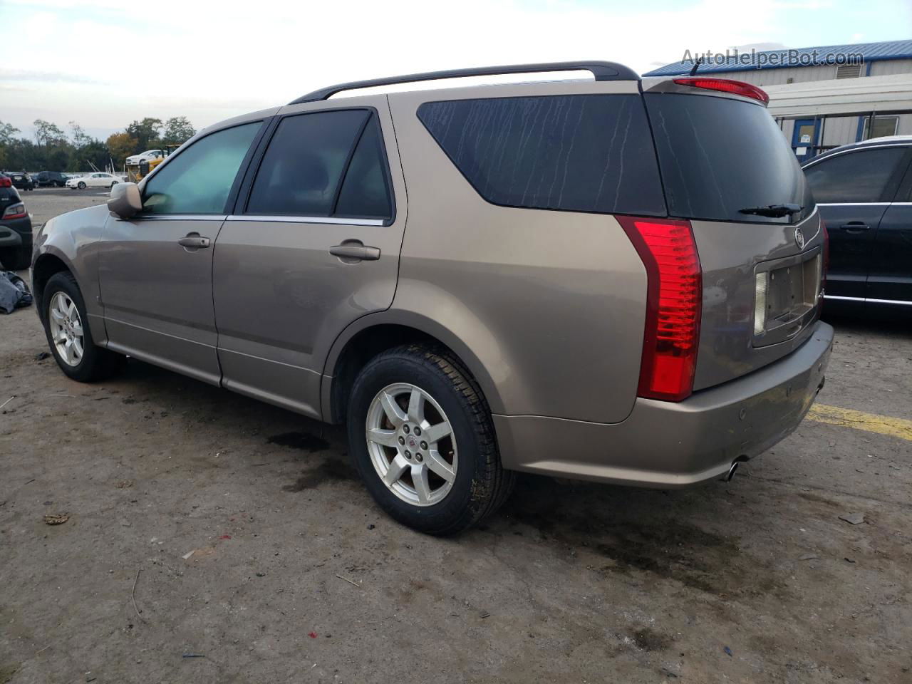 2008 Cadillac Srx  Желто-коричневый vin: 1GYEE437280133114